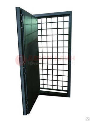 Темная стальная бронированная дверь с нитроэмалью ДБ-4 в Черноголовке