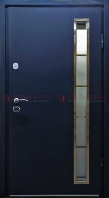 Металлическая дверь с порошковым покрытием и МДФ Белый дуб ДП-219 в Черноголовке