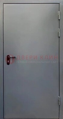 Серая противопожарная дверь ДПП-20 в Черноголовке