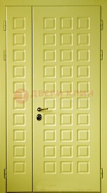 Салатовая тамбурная дверь ДТМ-28 в Черноголовке