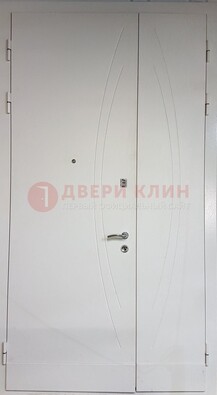 Белая тамбурная дверь ДТМ-31 в Черноголовке