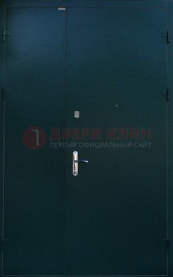 Черная тамбурная дверь ДТМ-36 в Черноголовке