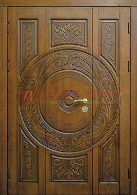 Входная полуторная дверь с виноритом ДВТ-182 в Черноголовке