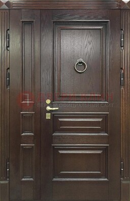 Полуторная металлическая дверь с виноритом ДВТ-253 в Черноголовке