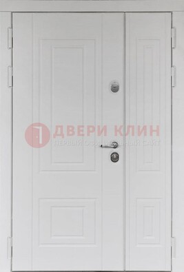Классическая полуторная входная дверь для дома ПЛ-3 в Черноголовке